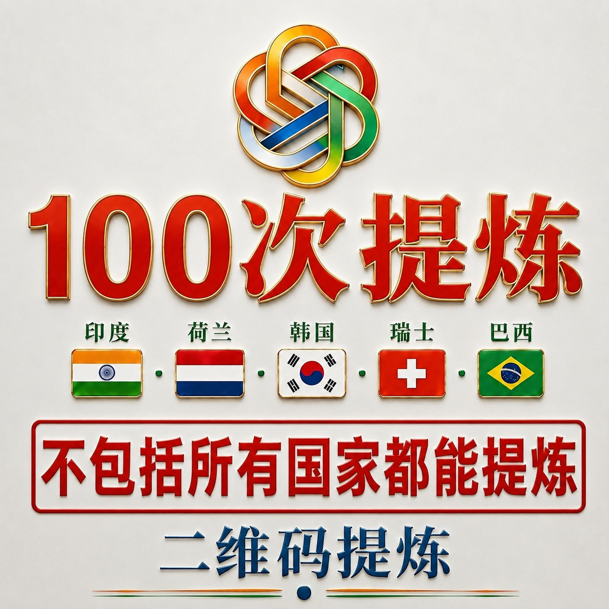 100次 -只提炼-看主页介绍-二维码提炼-不包括扫码商品图片