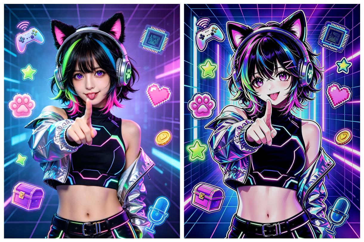 猫耳少女【2幅】