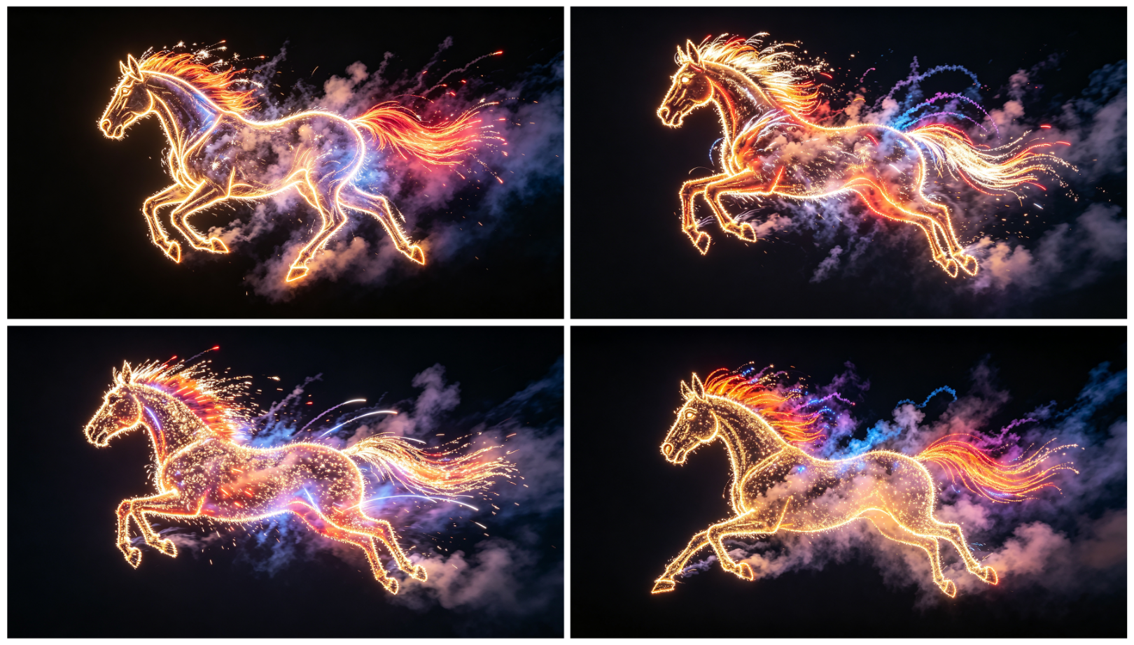 烟花马🐴【4幅】
