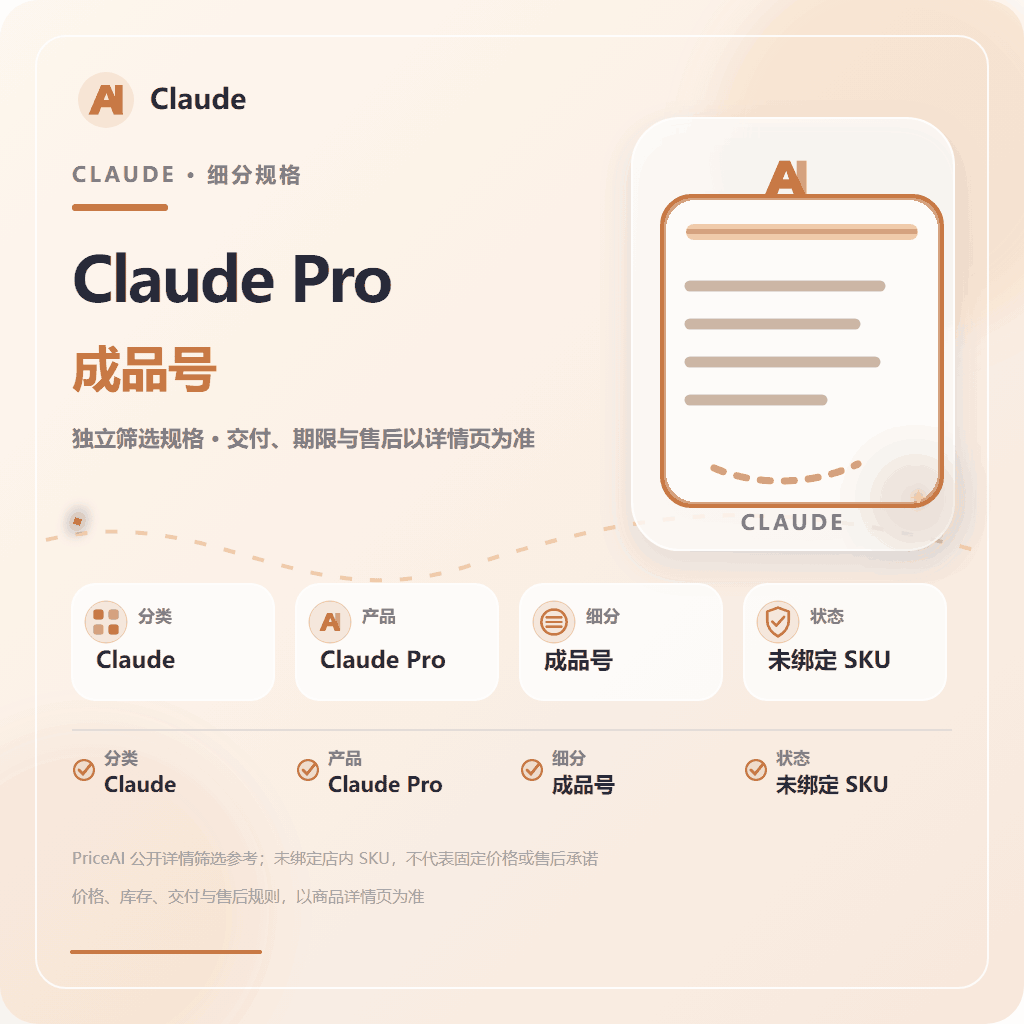 ClaudePro七天成品号【质保订阅】-日抛商品图片