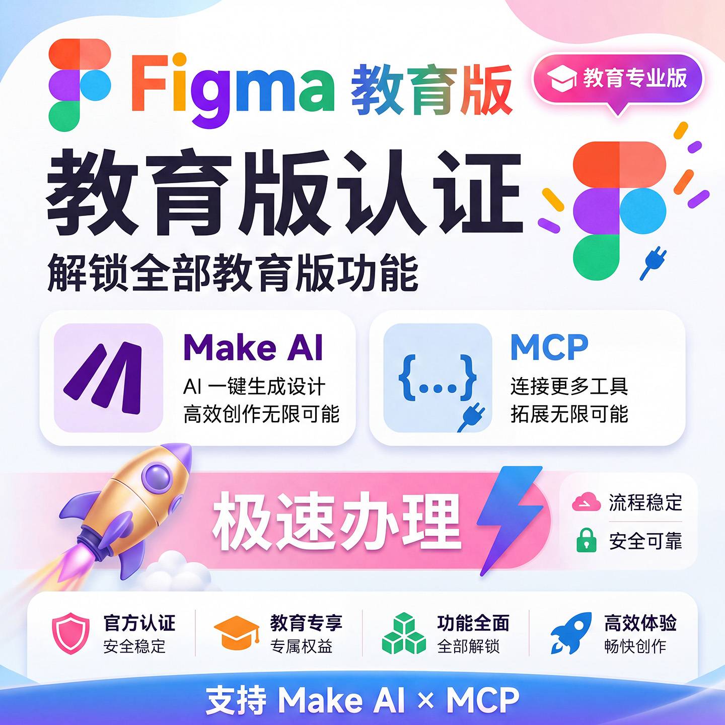 Figma Edu 认证卡密1次商品图片