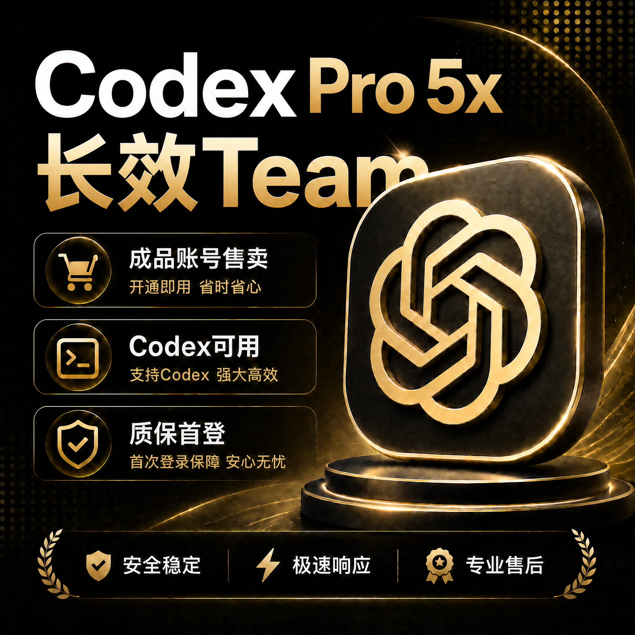 Codex Team 5x（质保首登）商品图片