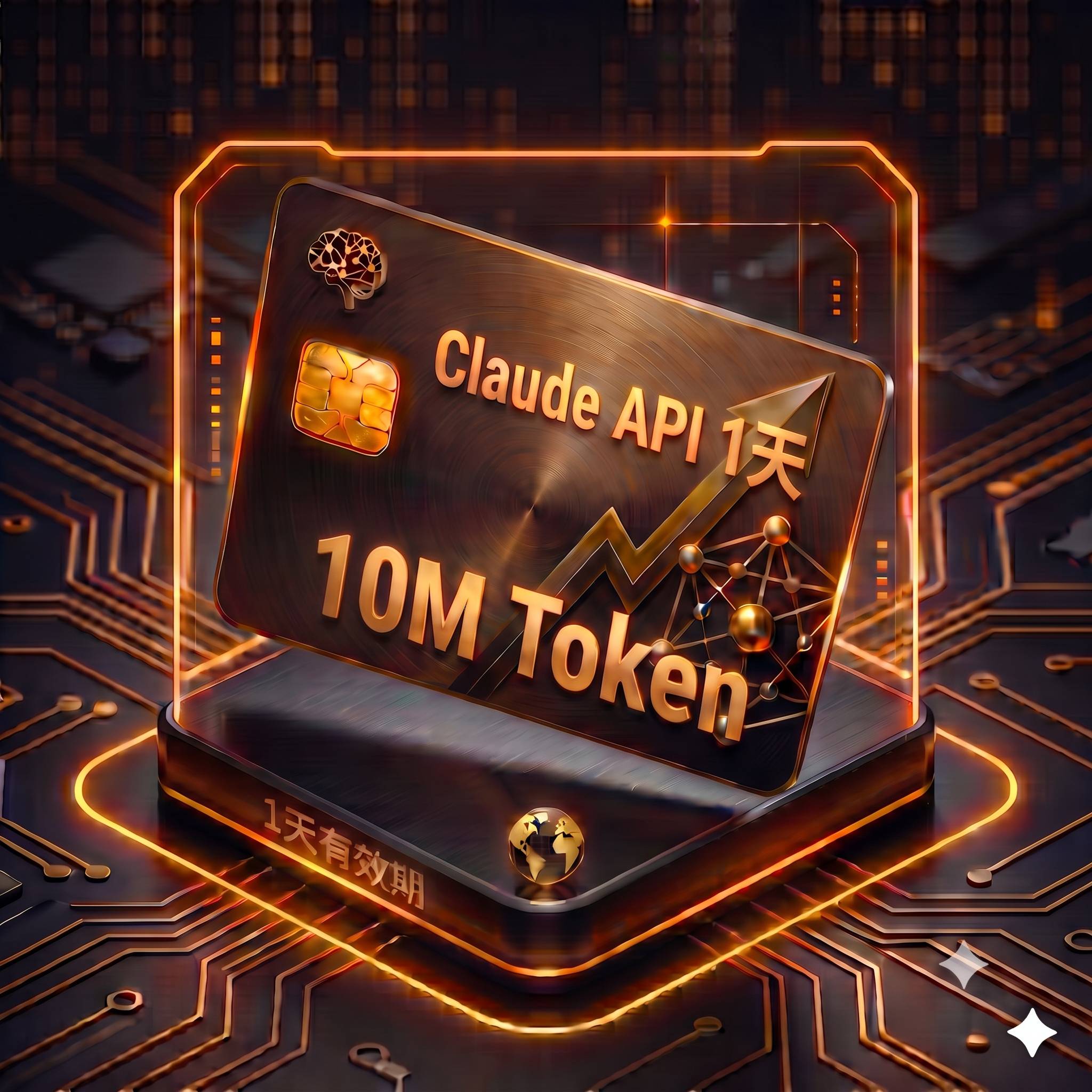 Claude API KEY 10M Token （1天有效，支持Opus4.7/4.8/5、Fable5/5.1等）商品图片