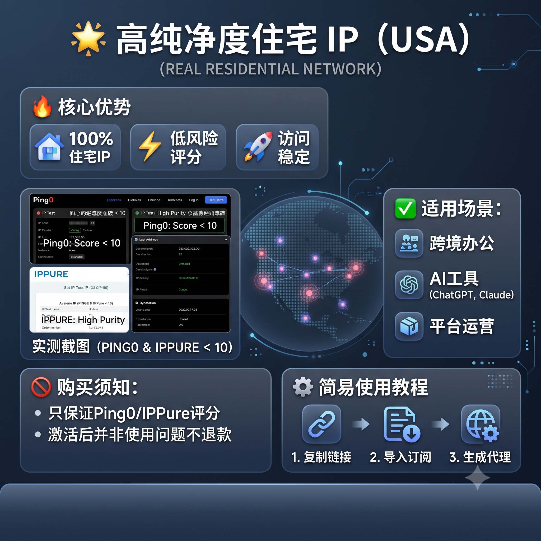 高纯净度家庭住宅 美国IP商品图片