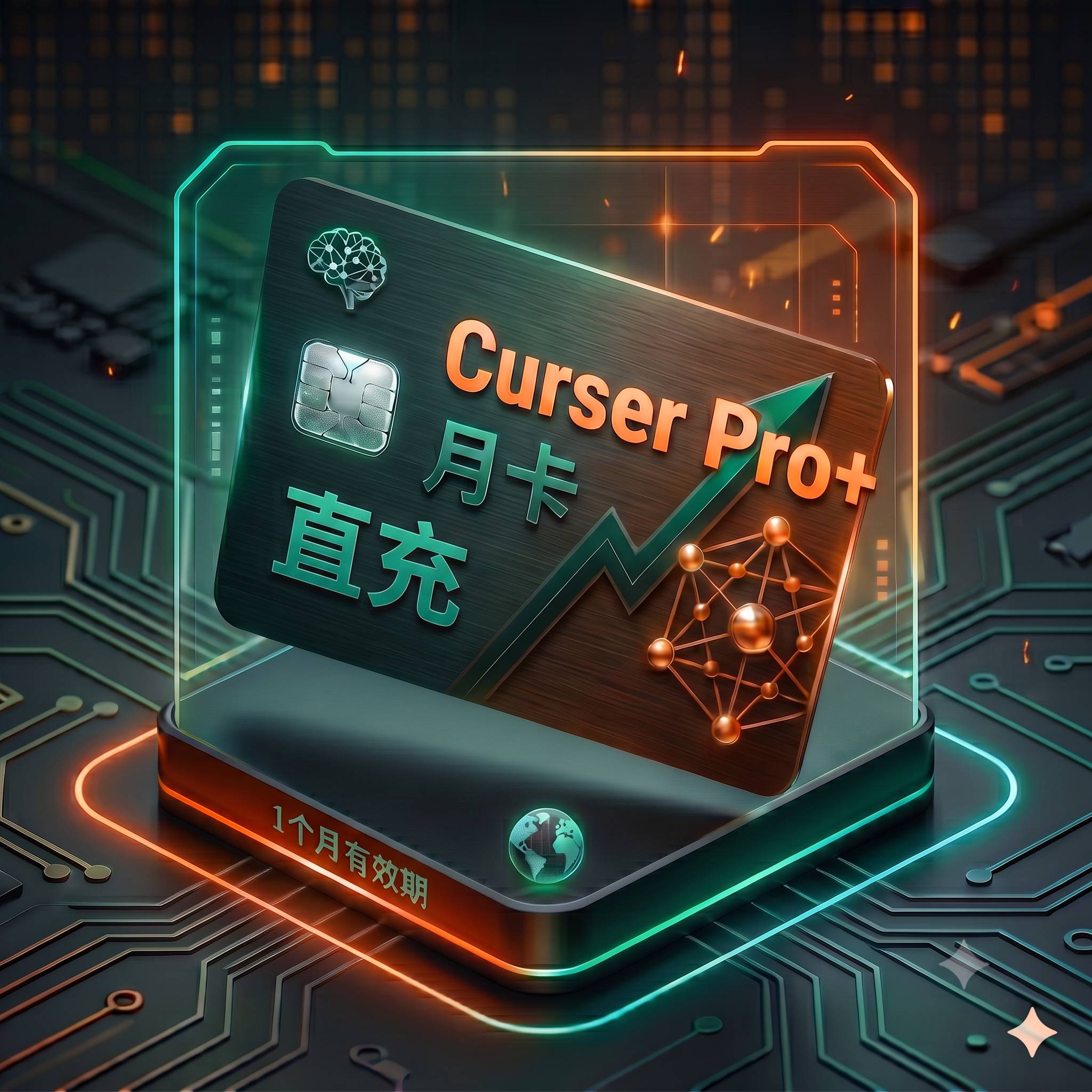 Cursor Pro+ 稳定特殊渠道月卡直充1（质保激活，人工客服在线时间代发）商品图片