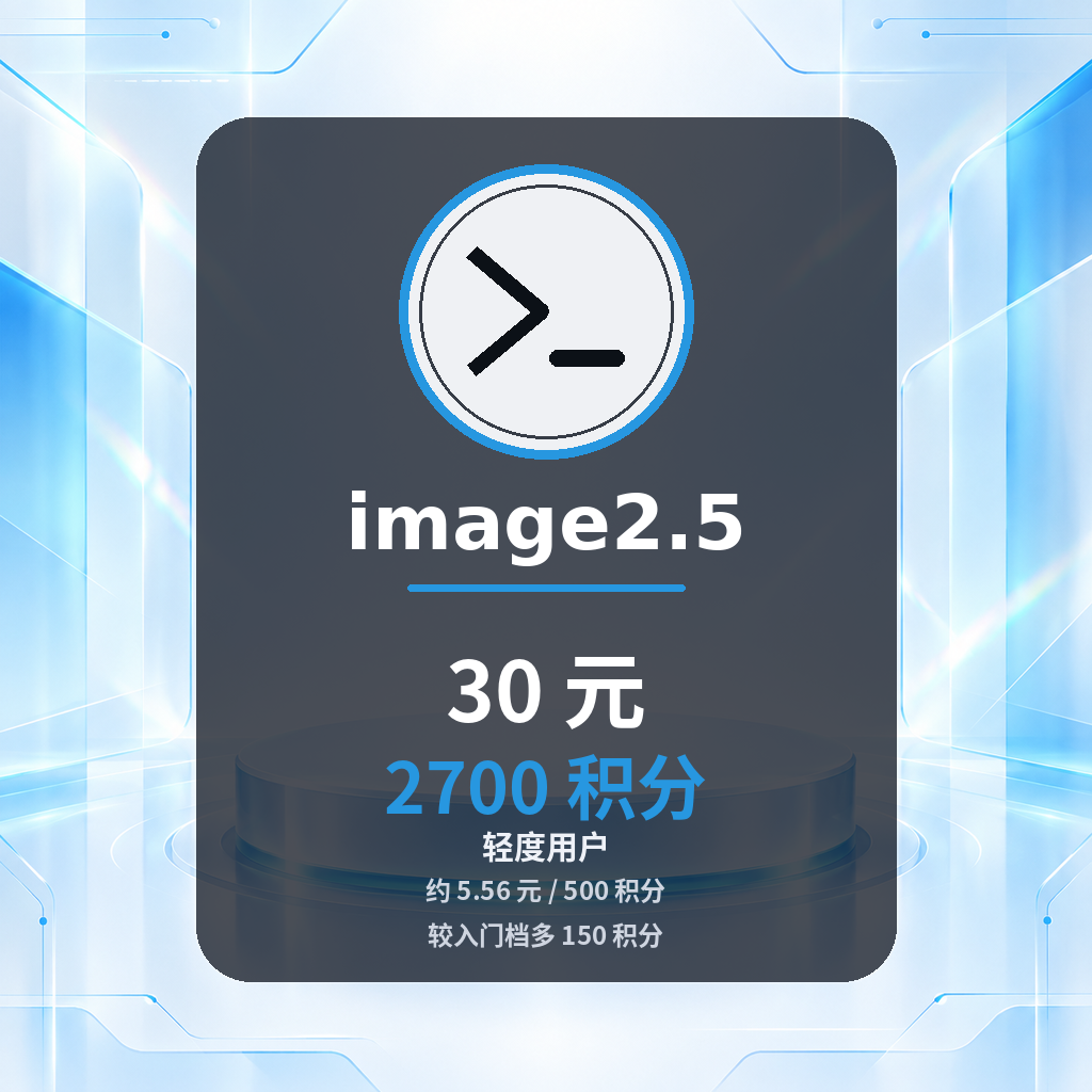 Image 2.5生图2700积分缩略图