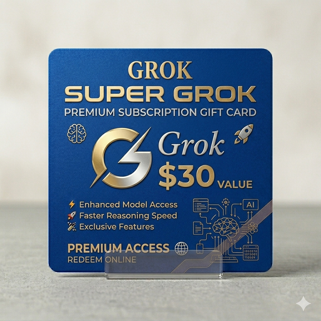 Grok-Super Grok $30月卡 【30天质保】秒冲不排队商品图片