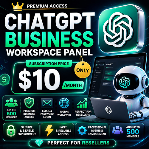 ChatGPT 团队母号/企业版管理后台 | 独享低价开通席位 – 仅需 $10/月商品图片