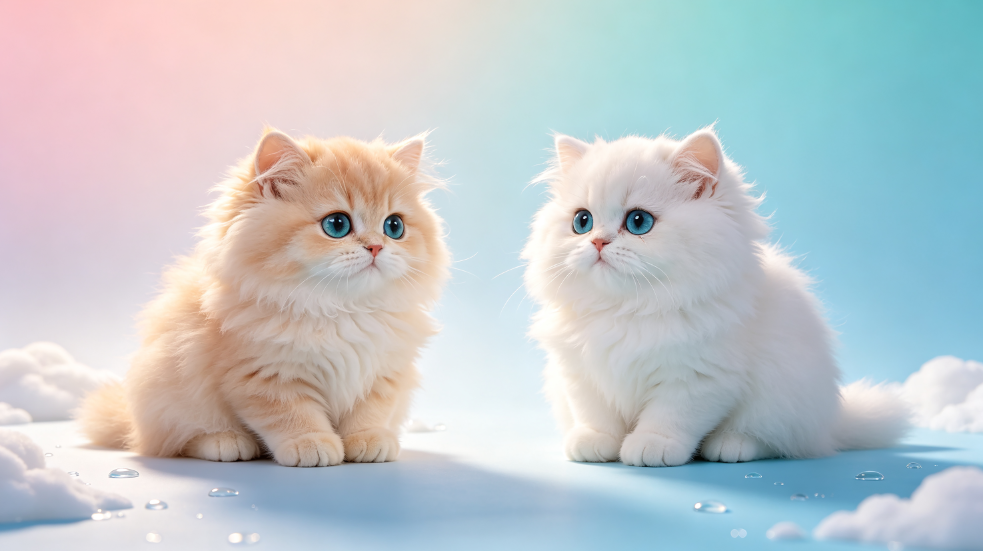 两只小猫咪