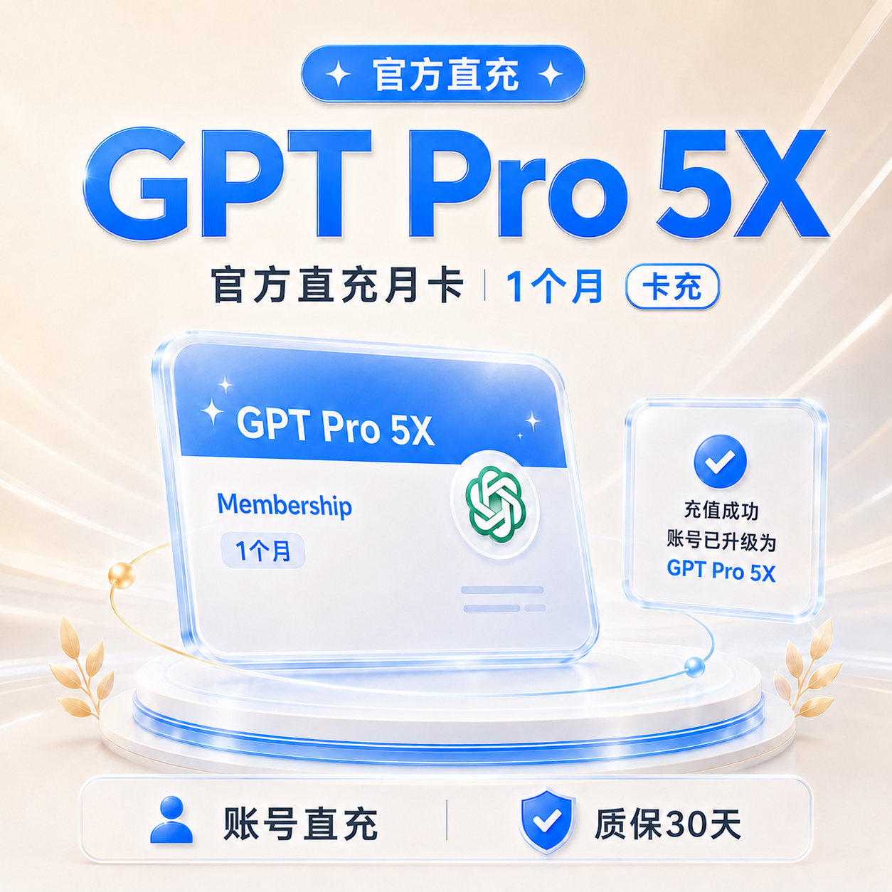 【卡充】 GP T 5x Pro CDK卡密 菲区 官网正规充值丨一卡一绑丨支持续费