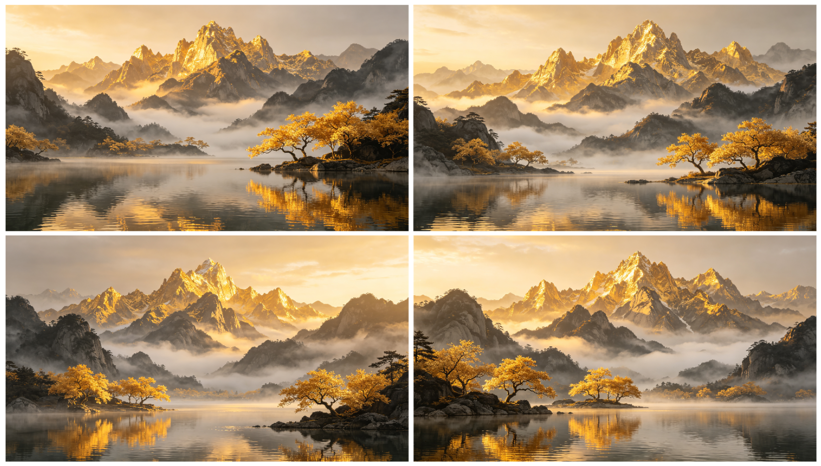 宏伟壮丽的山水画【写实版】