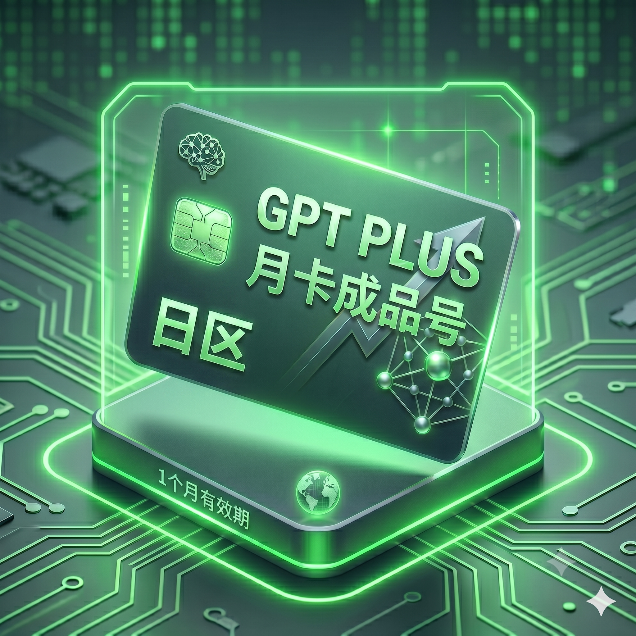 G P T PLUS稳定特殊渠道独享月卡成品号1(日区,支持反代,购买28天内非禁止网络账号问题可免费更换或退剩余)