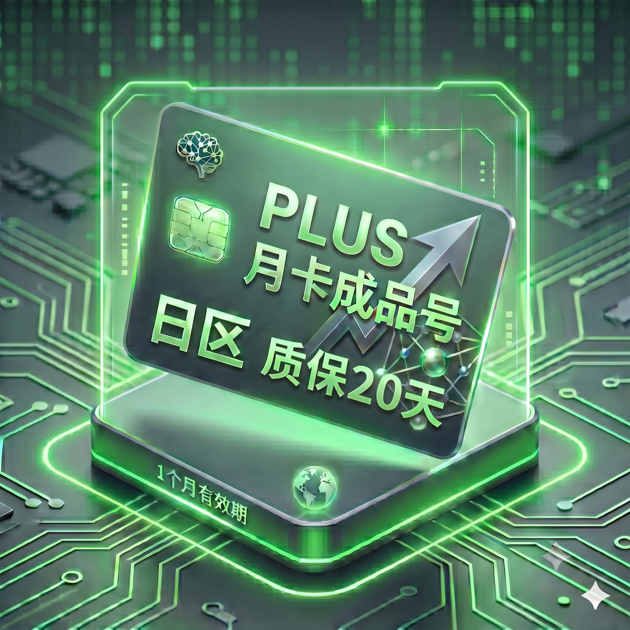 PLUS稳定特殊渠道独享月卡成品号1（日区，支持反代，购买20天内非禁止网络账号问题可退剩余）商品图片