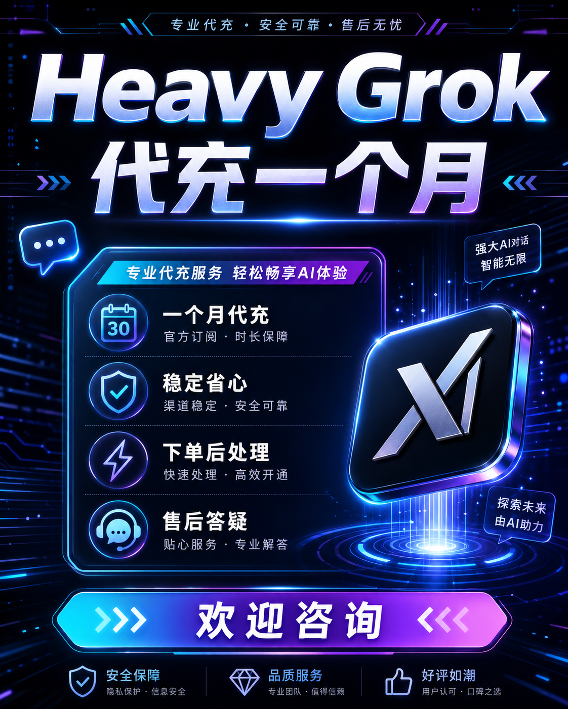 Heavy Grok（代充一个月）商品图片
