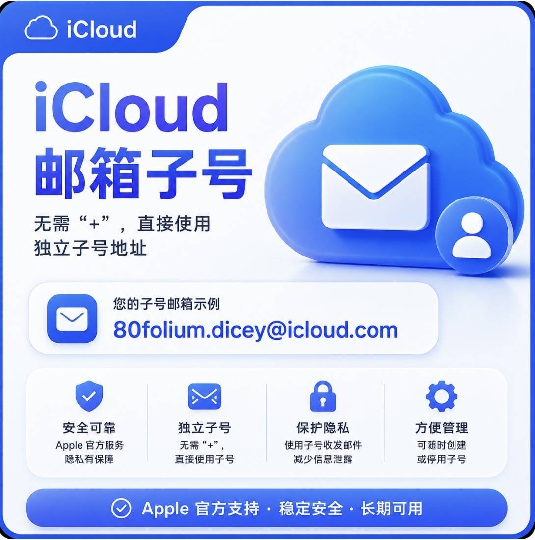 icloud邮箱全新商品图片