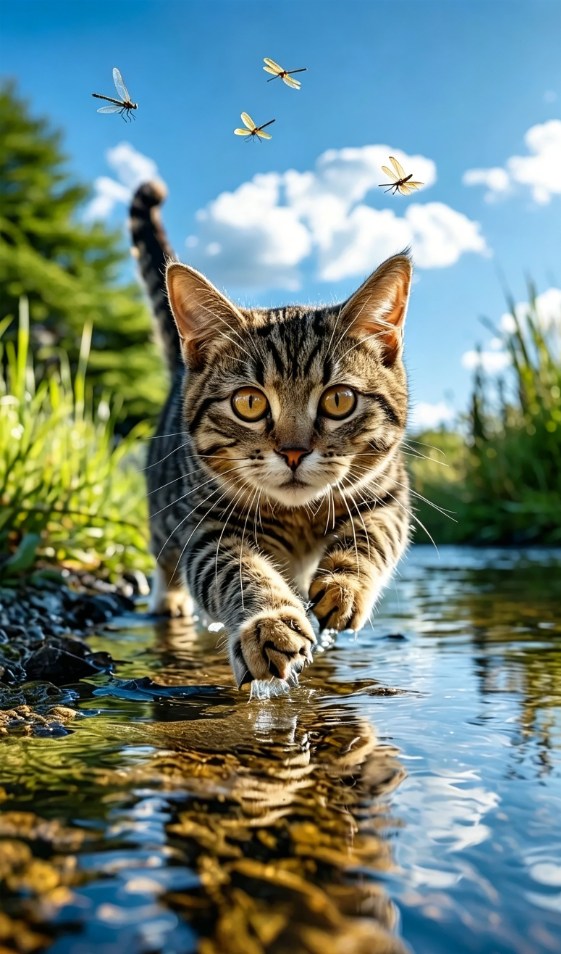 可爱的猫咪