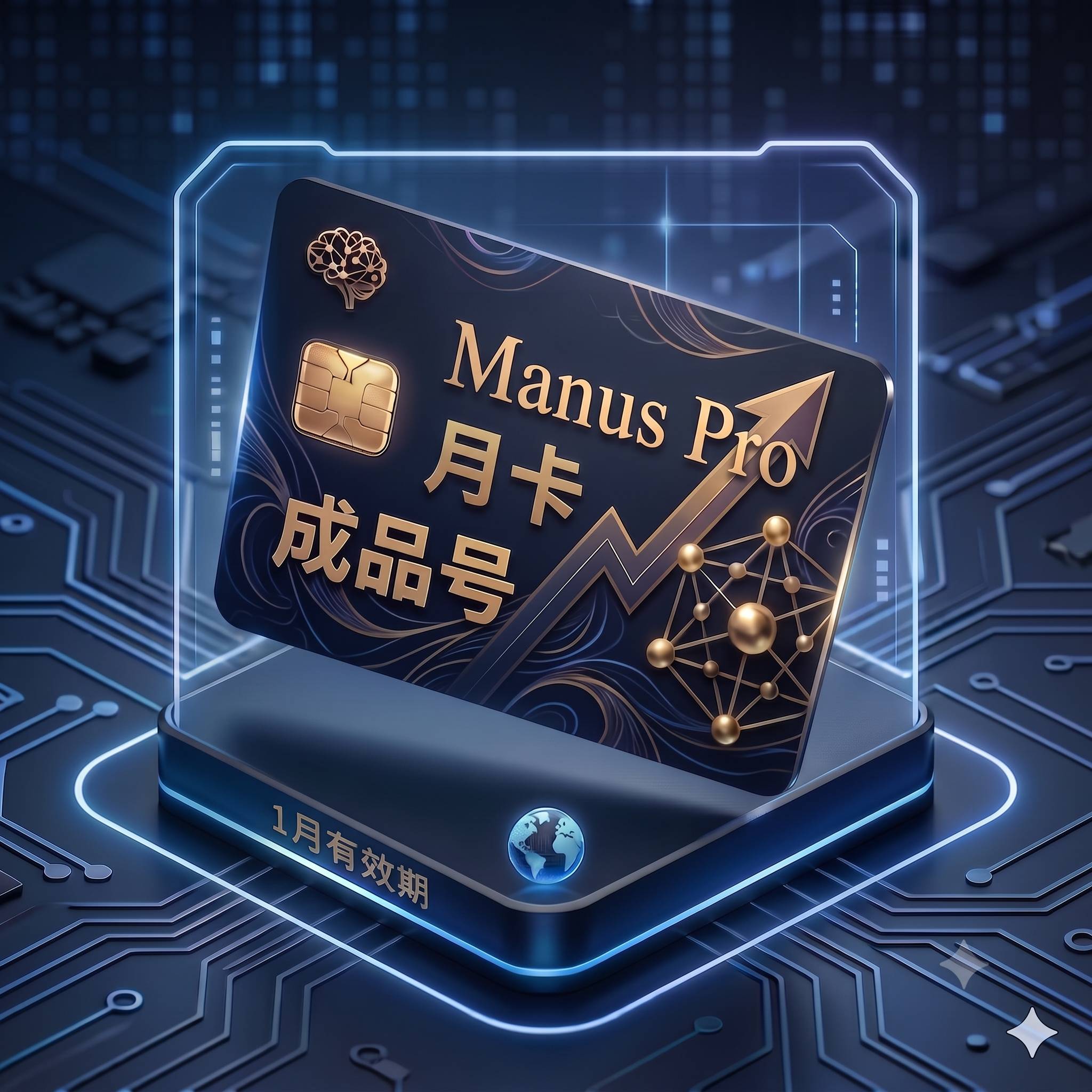 Manus Pro稳定特殊渠道月卡独享成品号 1（5000积分，质保首登，订阅有效期到2026年10月26日）商品图片