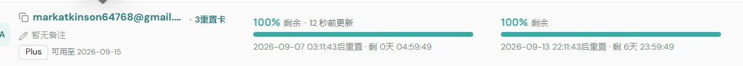 plus👑临期号，有些属于宽限期，够活1-2周多，多的可以一个多月bug号，耐活王（95%的账户带2-3左右重置卡商品图片