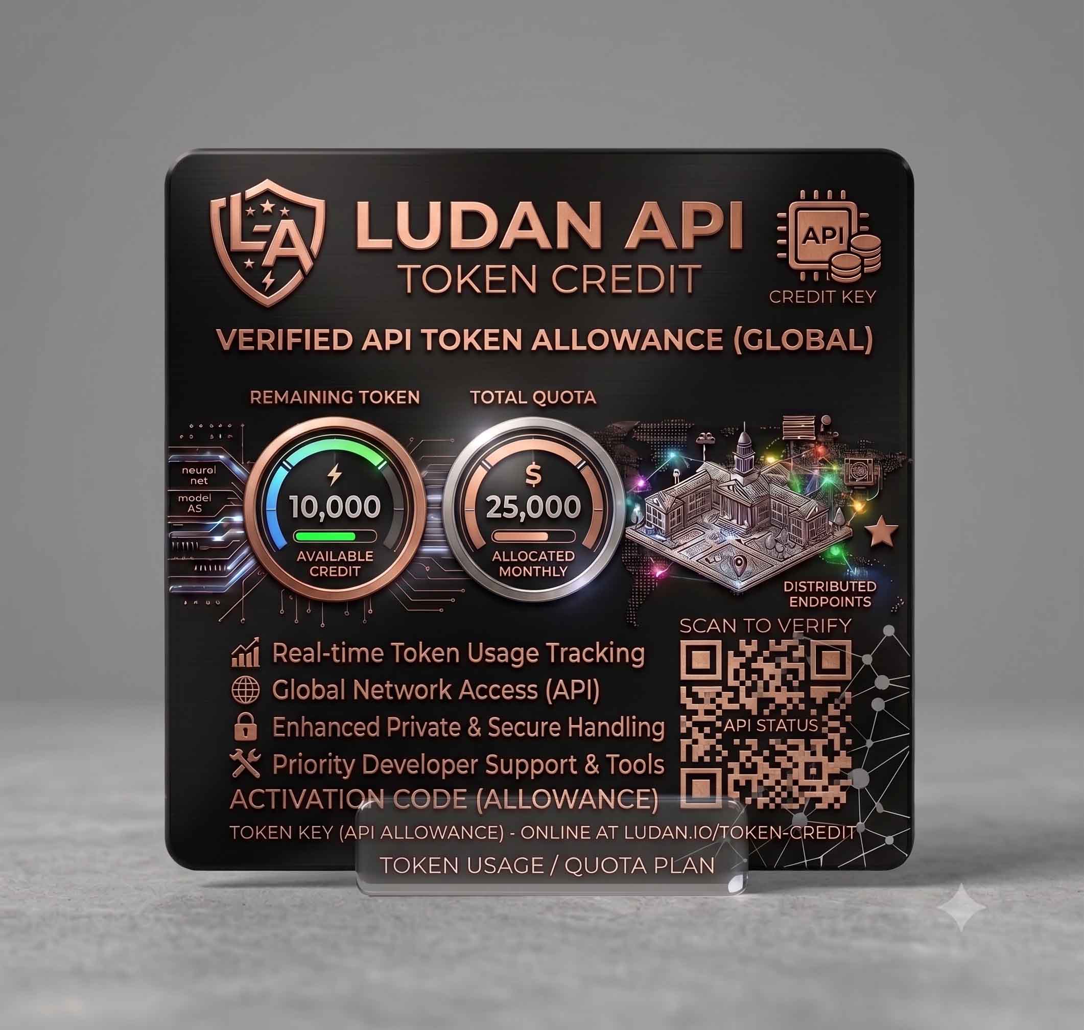 💎 LUDAN AI 自营中转站 API 额度（官方原版满血 / 高速稳定通道）$10额度商品图片