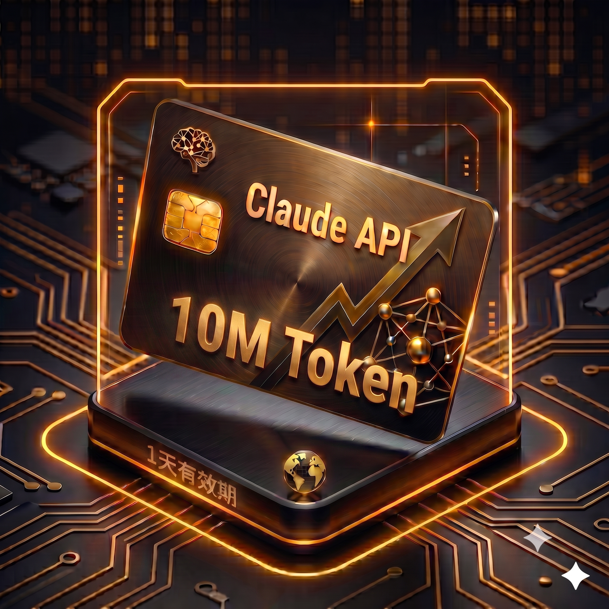 Claude-Kiro API KEY 10M Token （1天有效期，支持opus4.7/4.8）商品图片
