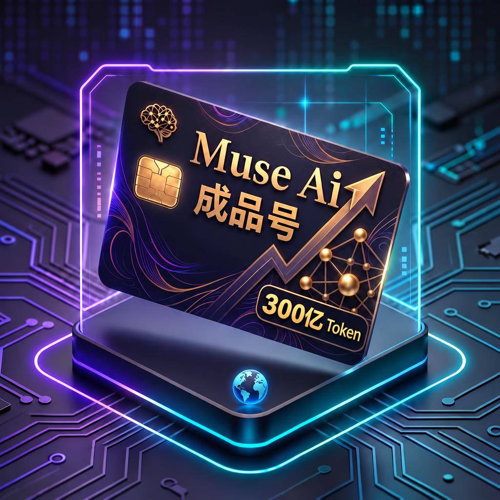 Muse Ai稳定特殊渠道独享成品号 6（300亿token，质保首登）商品图片