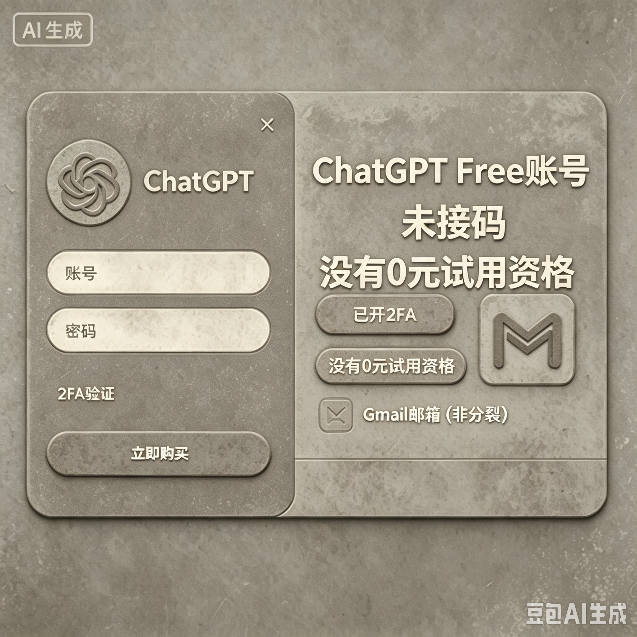 谷歌邮箱Free号 未接码 没有0元试用