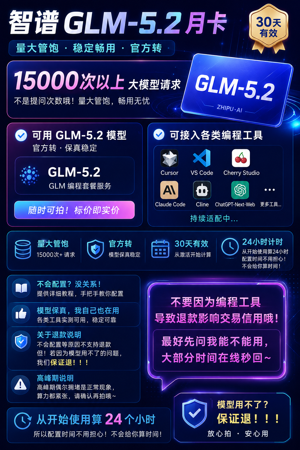 智铺月卡服务商品图片
