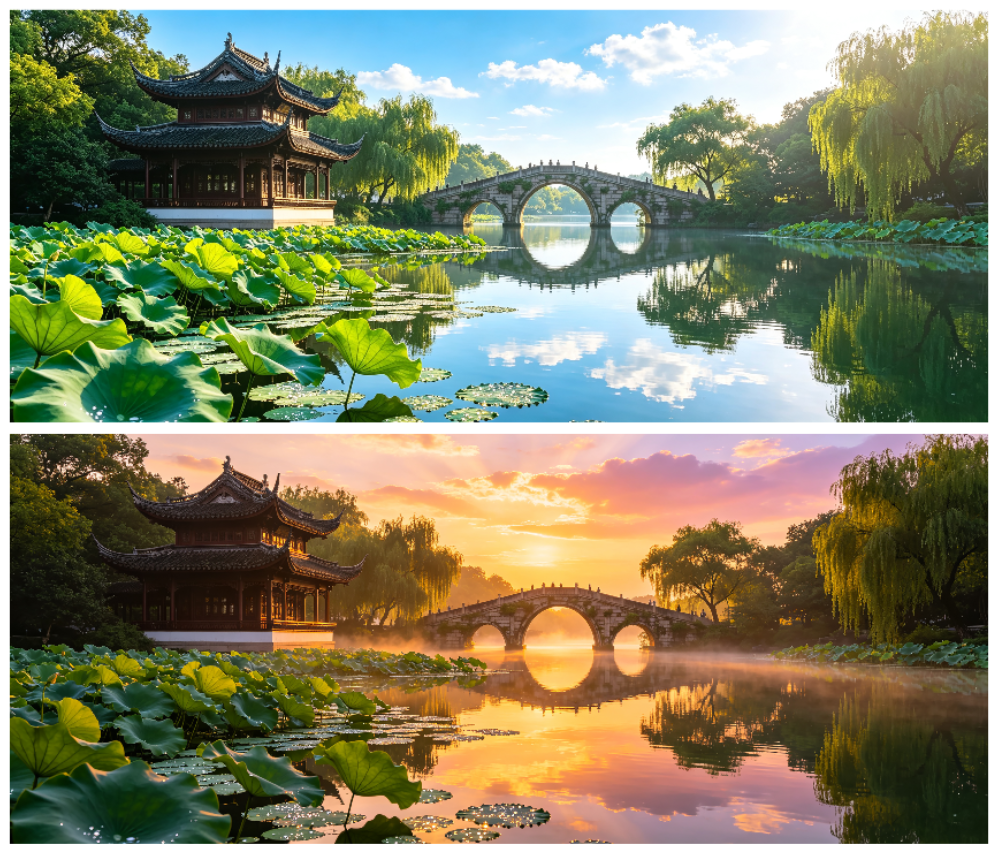 西湖风景【2幅】