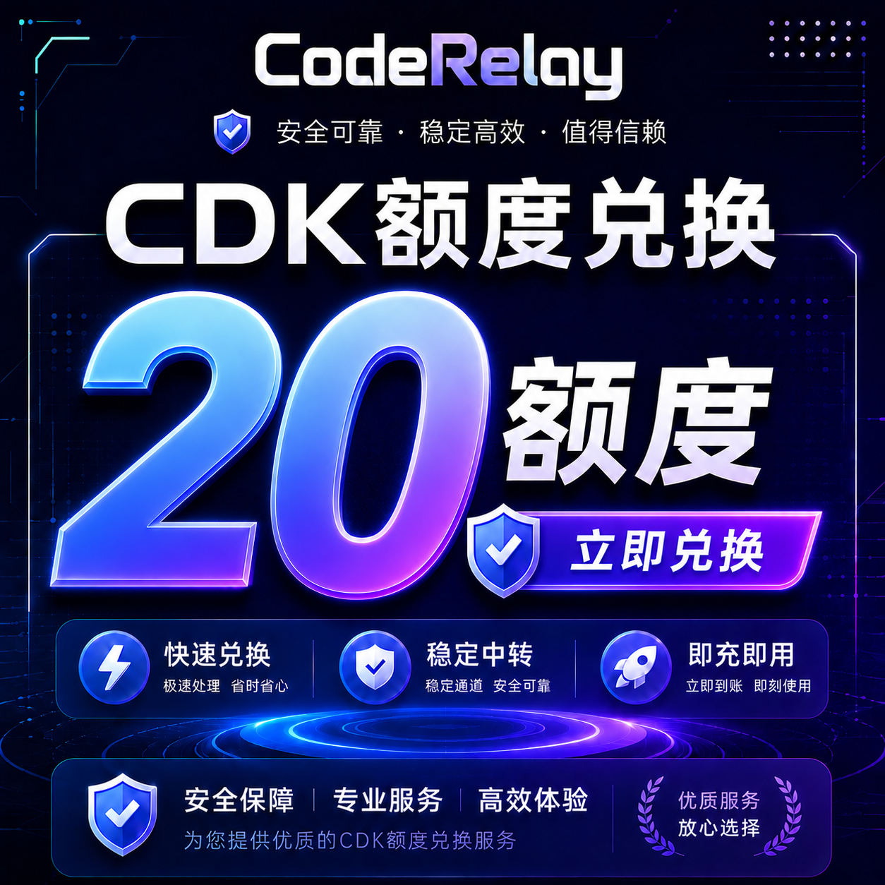 CodeRelay AI额度充值