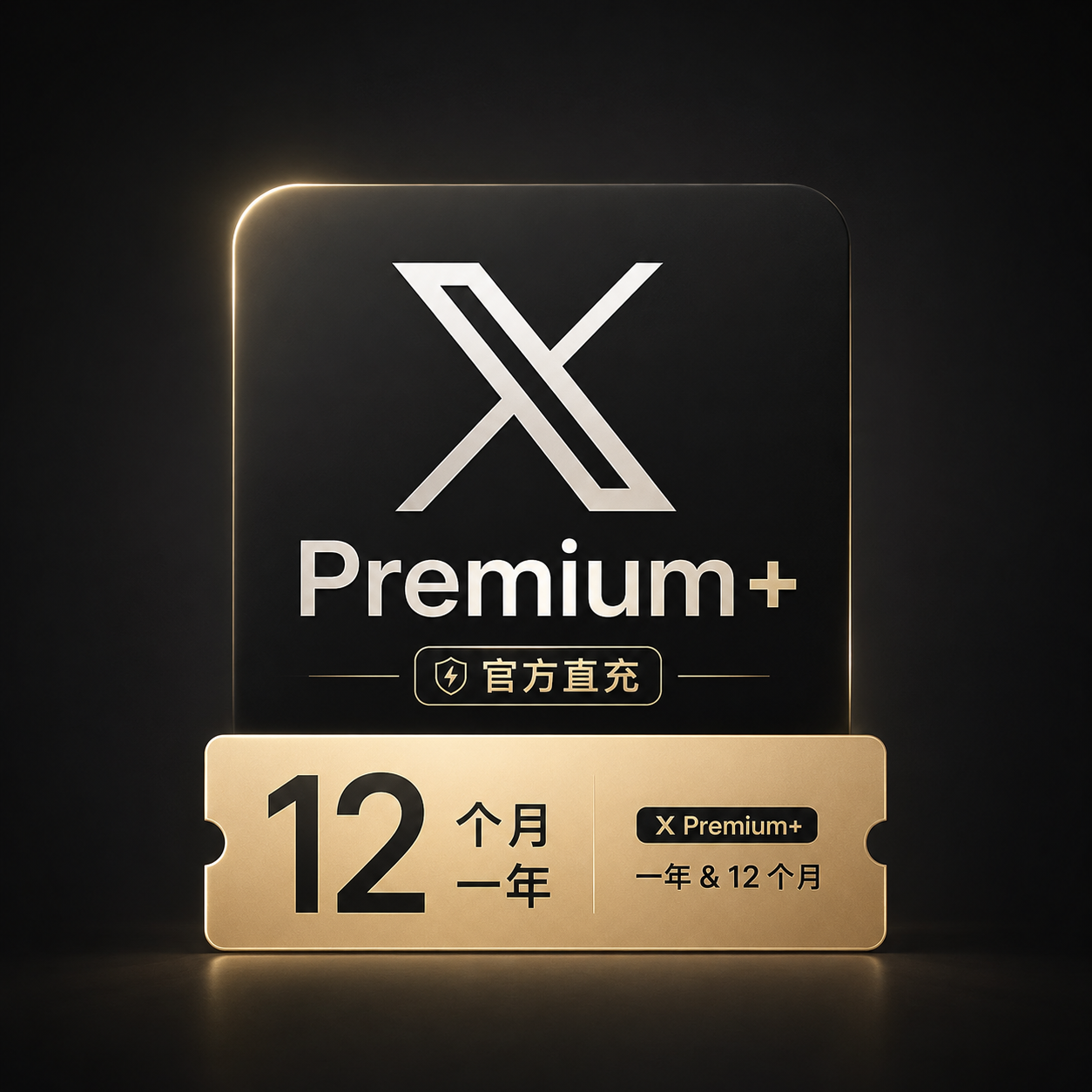 【官方直充】X Premium+  12个月 全程质保订阅商品图片
