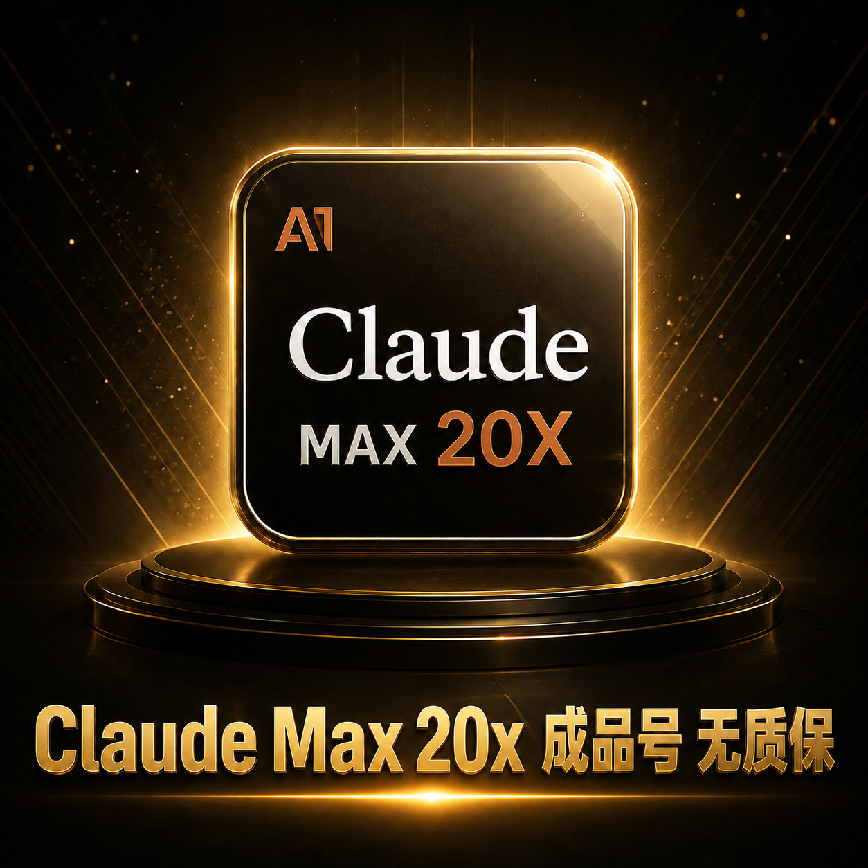 claude 20x 官网售价200刀 成品号无质保 需要纯净环境活的久，售出不退不换商品图片
