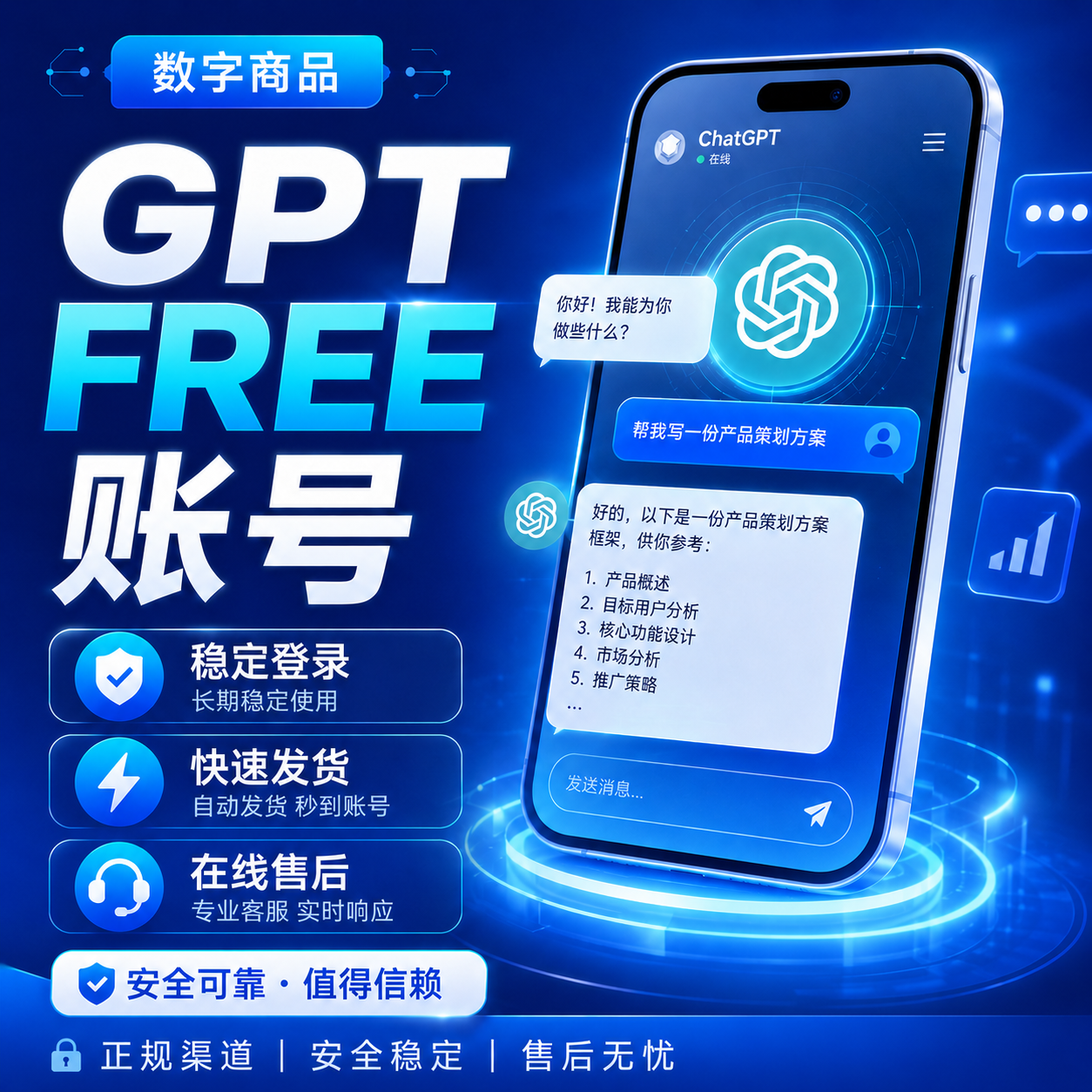 ChatGPT free - icloud 邮箱