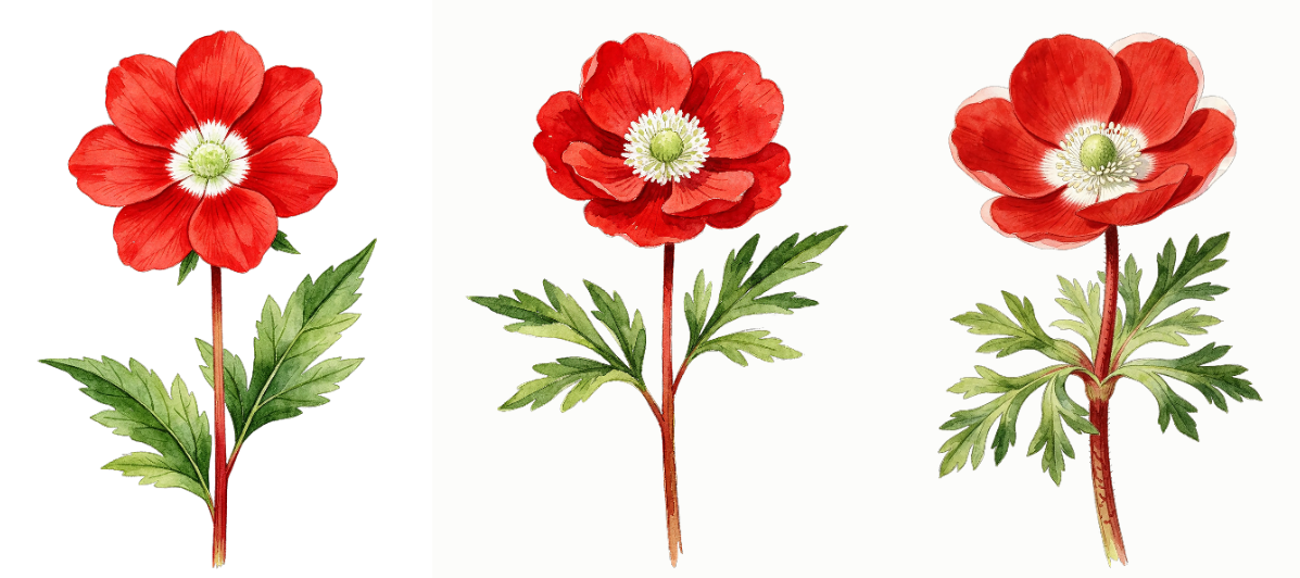 鲜艳的红色花朵【3幅】
