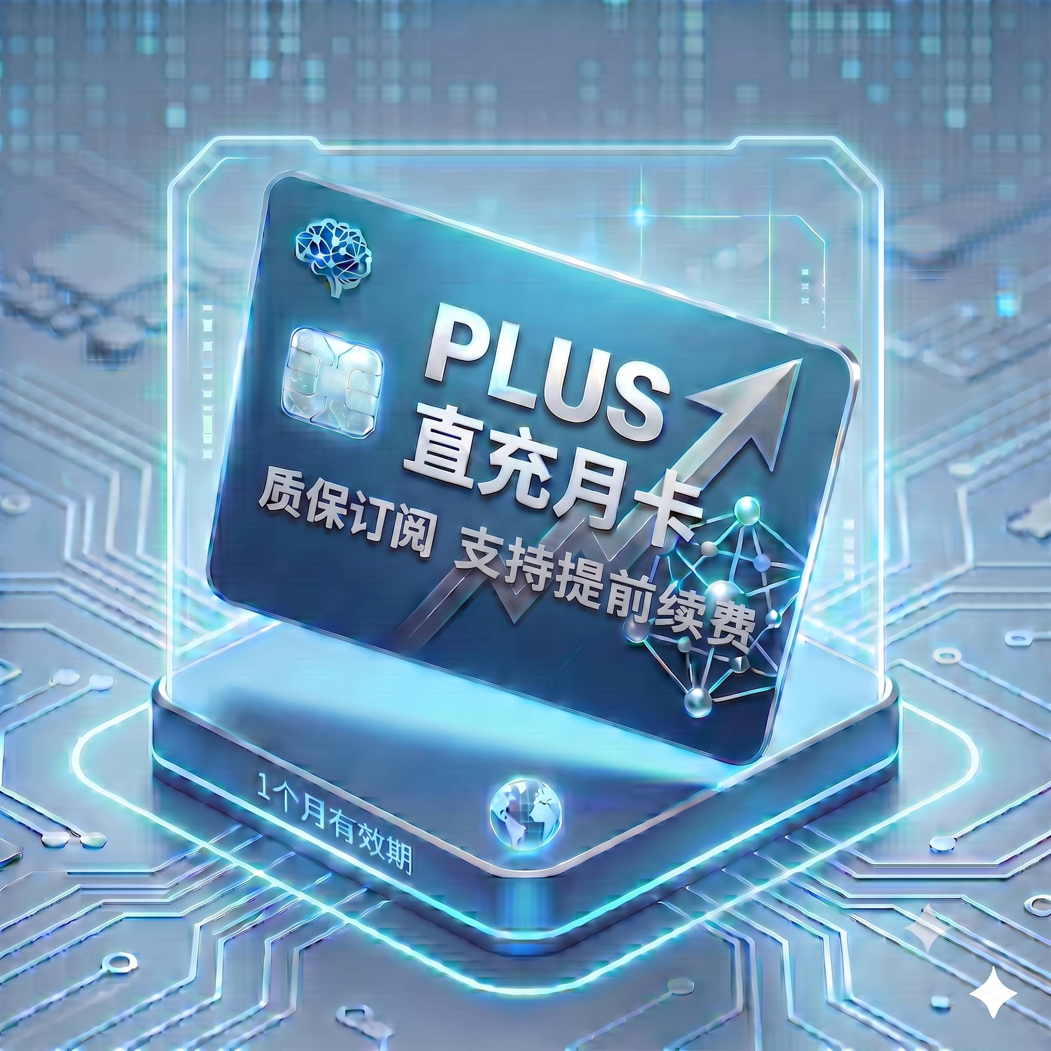 Plus 稳定正规渠道直充 3（质保订阅，封号不质保，支持提前续费）商品图片