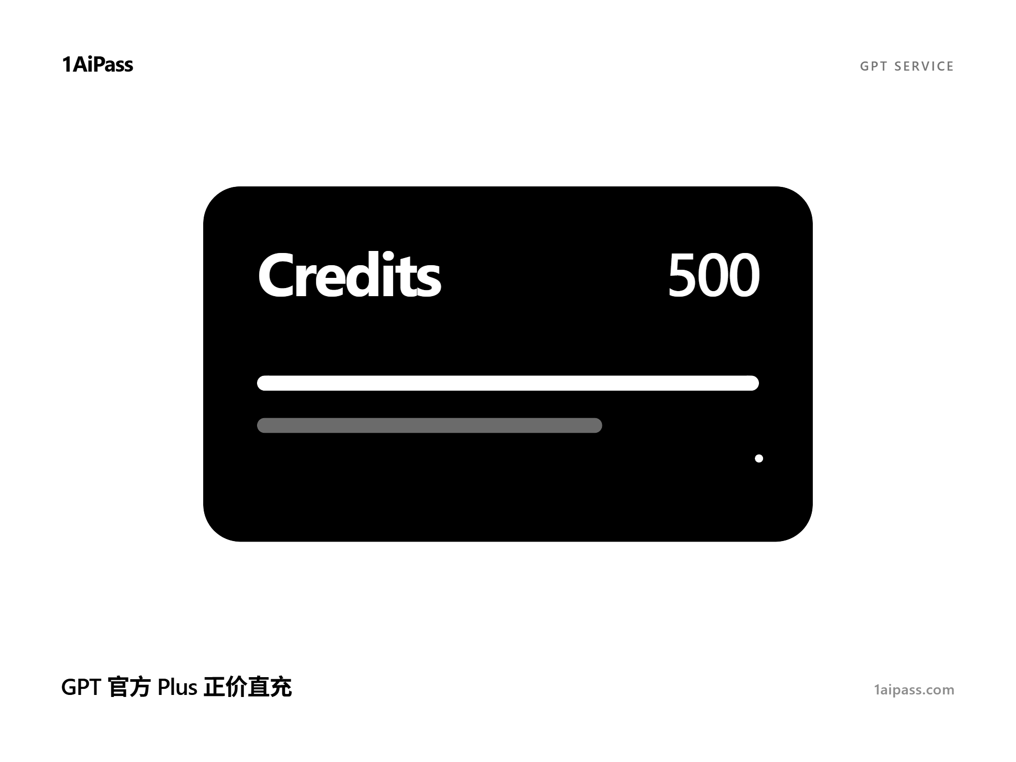 Codex 500点官方正规额度（开发者专属 / 正规代付）商品图片