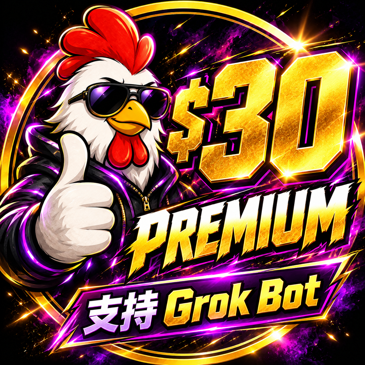 【官方代充】马斯克 30美金 premium 会员 一个月商品图片