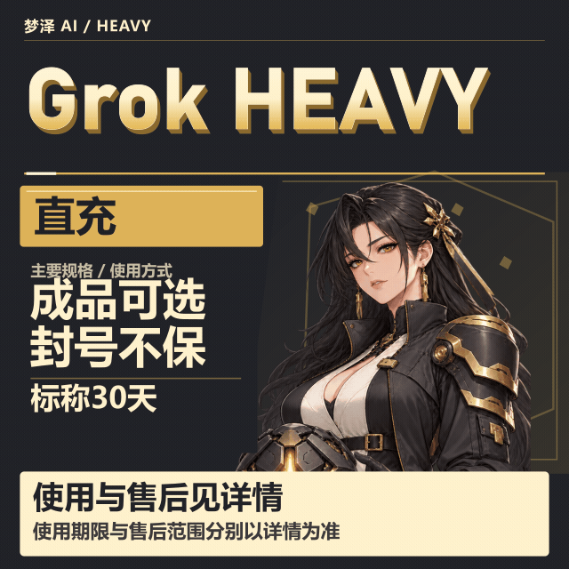 heavy成品/直充30天订阅质保，不质保封号商品图片