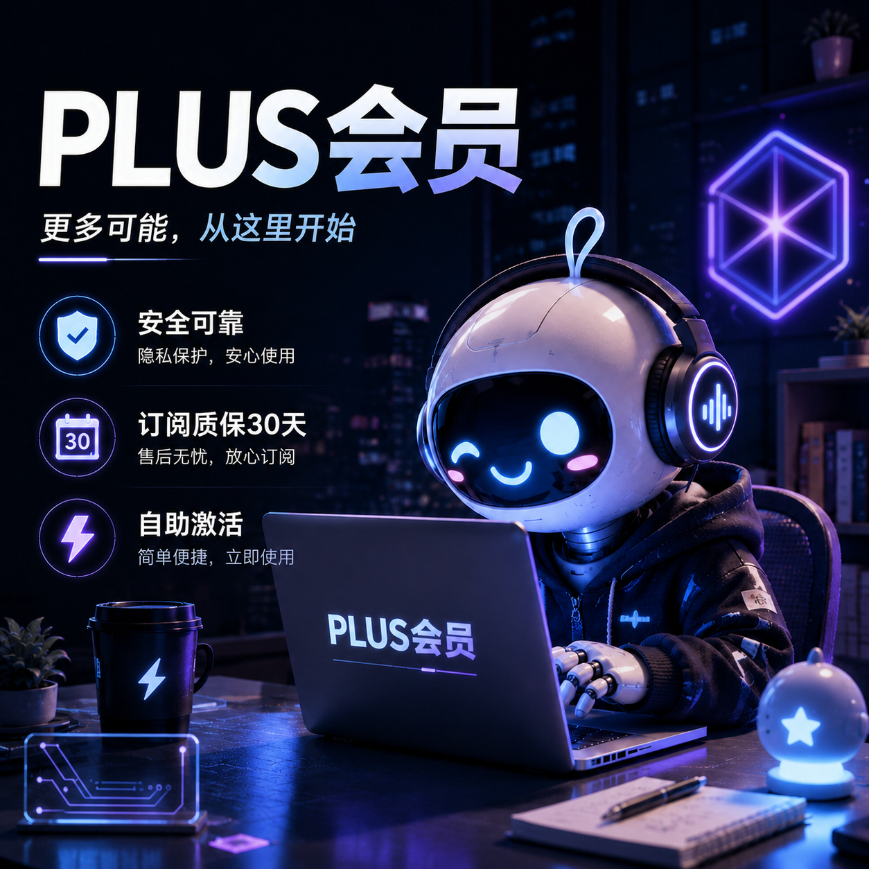 G Plus 【年卡】 正规代充秒到账 【IOS渠道质保订阅】商品图片