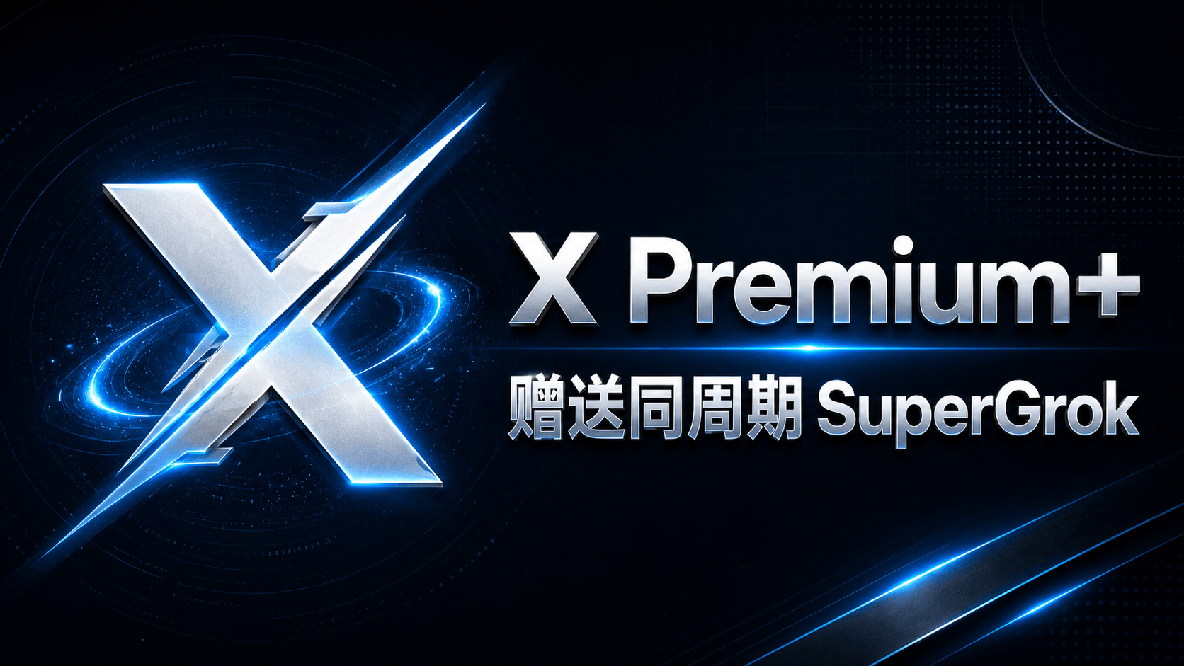 X Premium+ 1个月 (赠送SuperGrok)商品图片