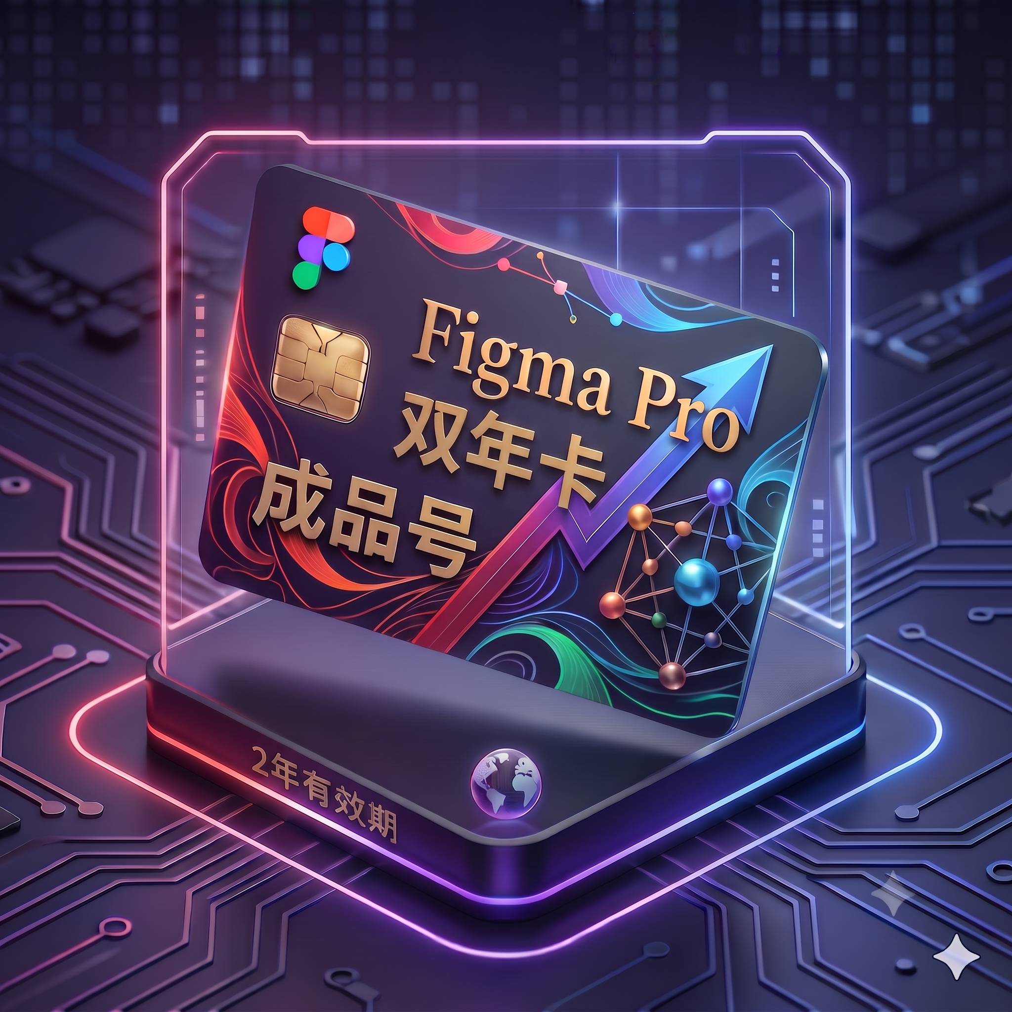 Figma Pro Edu 稳定特殊渠道双年卡独享成品号 1（每月3000积分，质保首登）商品图片